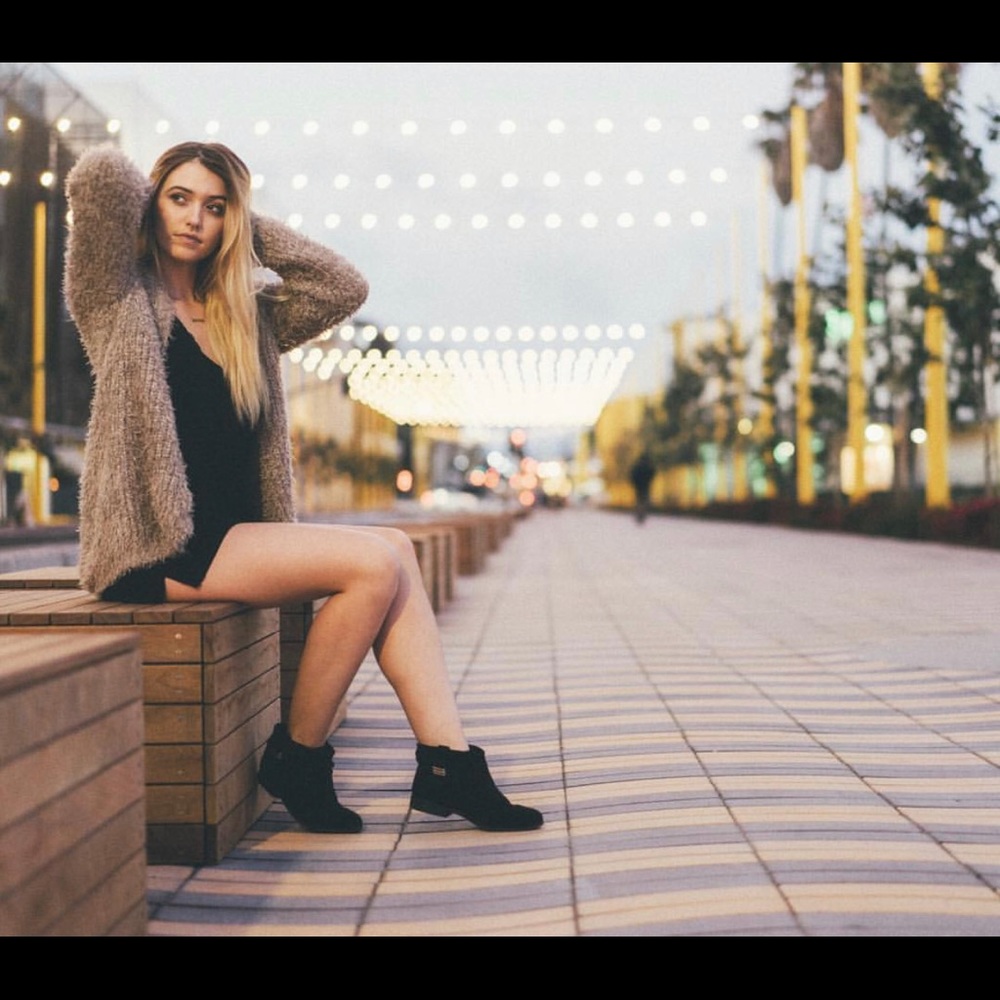 Fuzzy cardigan